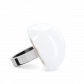 Glass ring - Dome Medium Milk