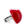 Bague en verre soufflée - Dome Medium Milk