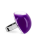 Bague en verre soufflée - Dome Medium Milk