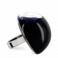 Glass ring - Dome Giga Milk