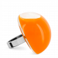 Glass ring - Dome Giga Milk