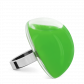 Glass ring - Dome Giga Milk