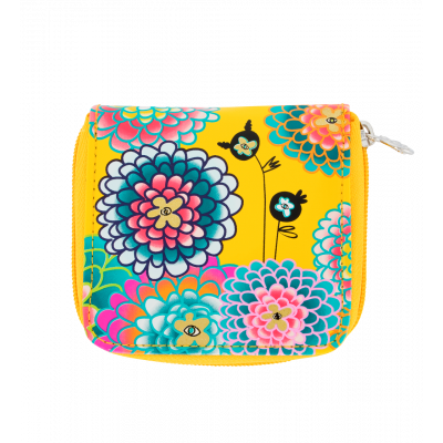 Petit portefeuille de voyage - voyage - Dahlia