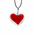 Necklace - Coeur nano milk