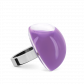 Glass ring - Dome Medium Milk