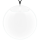 Pendentif en verre soufflé - Galet Giga Milk
