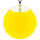 Pendentif en verre soufflé - Galet Giga Milk