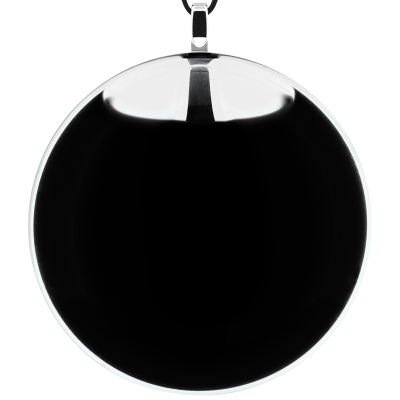 Necklace - Galet Giga Milk