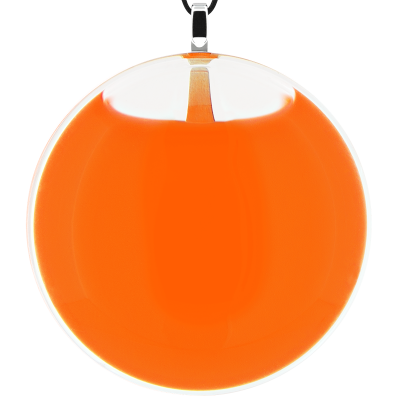 Necklace - Galet Giga Milk
