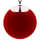 Pendentif en verre soufflé - Galet Giga Milk