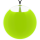 Pendentif en verre soufflé - Galet Giga Milk