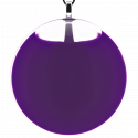 Pendentif en verre soufflé - Galet Giga Milk Orange