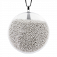 Pendentif en verre soufflé - Galet Medium Billes