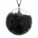 Pendentif en verre soufflé - Galet Medium Billes