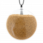 Pendentif en verre soufflé - Galet Medium Billes