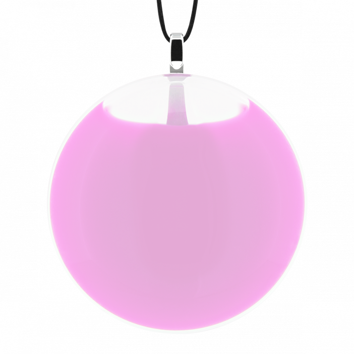 Ciondolo - Galet Medium Milk Bubble Gum