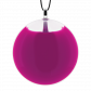 Necklace - Galet Medium Milk Orange