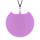 Pendentif en verre soufflé - Galet Medium Milk