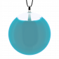Necklace - Galet Medium Milk Orange
