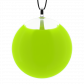 Necklace - Galet Medium Milk Orange