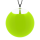 Pendentif en verre soufflé - Galet Medium Milk