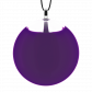 Necklace - Galet Medium Milk Orange