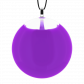 Ciondolo - Galet Medium Milk Lilas