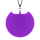 Pendentif en verre soufflé - Galet Medium Milk
