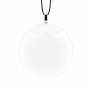 Pendentif en verre soufflé - Galet Mini Milk