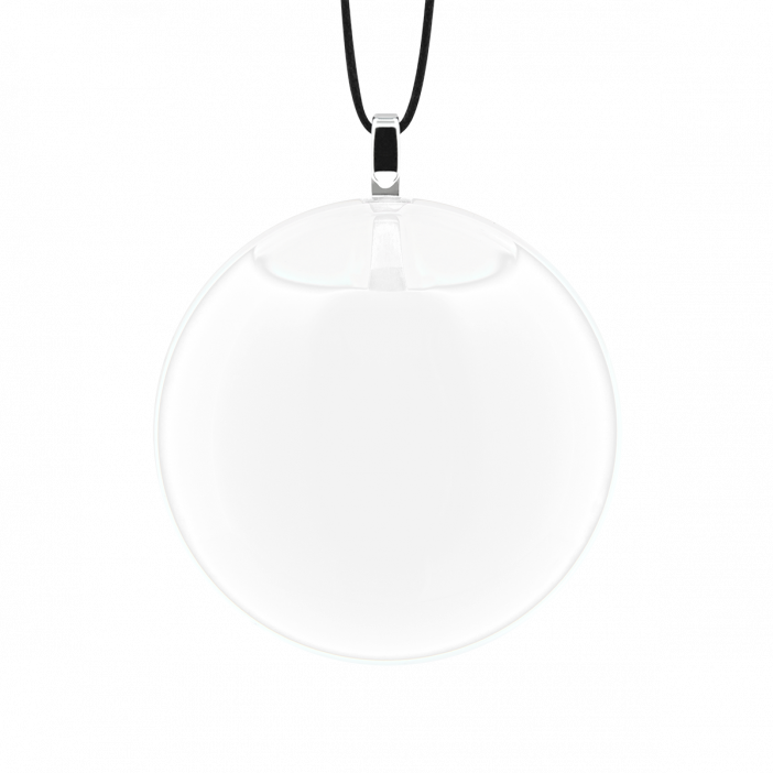 Necklace - Galet Mini Milk White