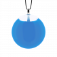 Pendentif en verre soufflé - Galet Mini Milk