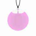 Pendentif en verre soufflé - Galet Mini Milk