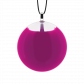 Pendentif en verre soufflé - Galet Mini Milk