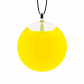 Pendentif en verre soufflé - Galet Mini Milk