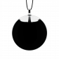 Pendentif en verre soufflé - Galet Mini Milk