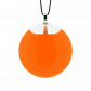 Pendentif en verre soufflé - Galet Mini Milk