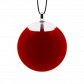 Pendentif en verre soufflé - Galet Mini Milk