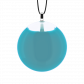 Pendentif en verre soufflé - Galet Mini Milk