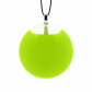 Pendentif en verre soufflé - Galet Mini Milk