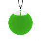 Pendentif en verre soufflé - Galet Mini Milk
