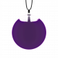 Pendentif en verre soufflé - Galet Mini Milk