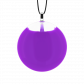 Pendentif en verre soufflé - Galet Mini Milk