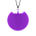 Pendentif en verre soufflé - Galet Mini Milk
