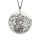 Pendentif en verre soufflé - Galet Mini Paillettes