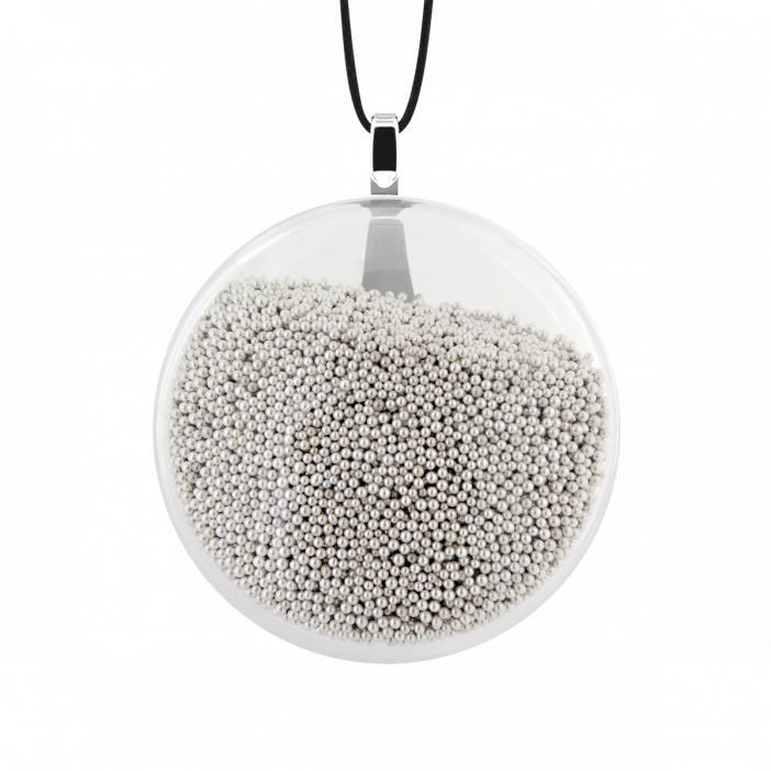 Kettenanhänger - Galet Mini Billes Silber