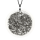 Pendentif en verre soufflé - Cachou Giga Paillettes
