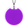 Pendentif en verre soufflé - Cachou Giga Milk