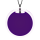 Pendentif en verre soufflé - Cachou Giga Milk