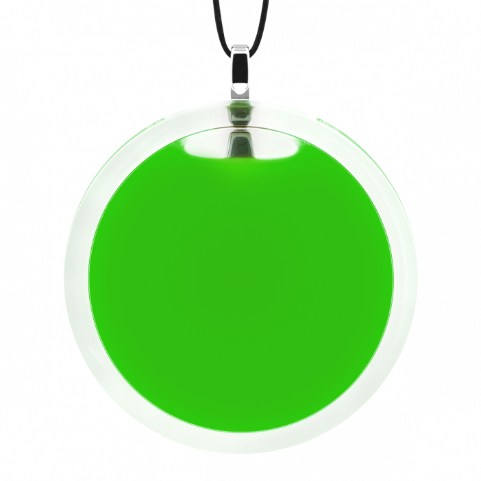 Necklace - Cachou Giga Milk Dark green