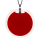 Pendentif en verre soufflé - Cachou Giga Milk